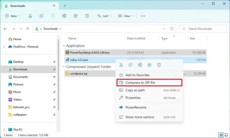 Як заархівувати (стиснути) файли та папки на Windows 11, 10
