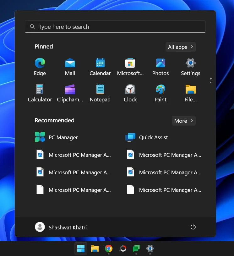 Як змінити макет меню «Пуск» у Windows 11