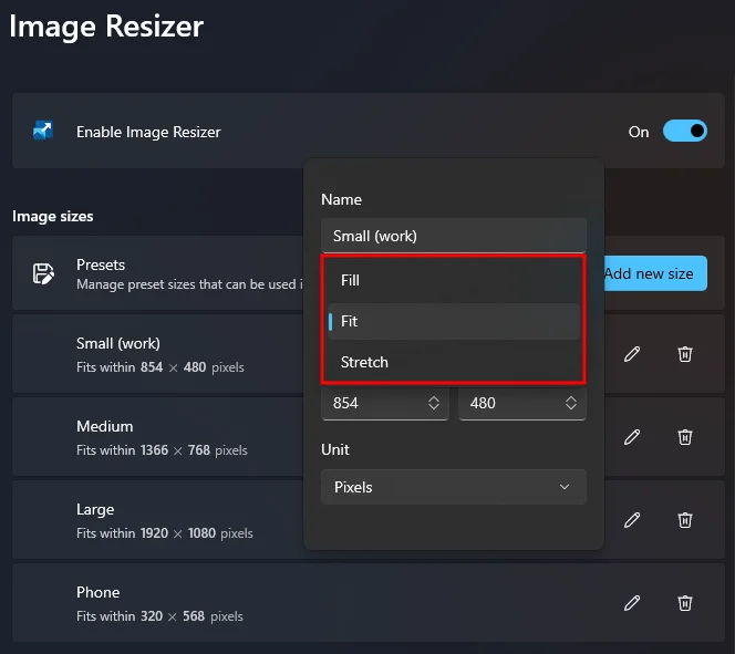 Jak hromadně změnit velikost obrázků pomocí PowerToys ve Windows