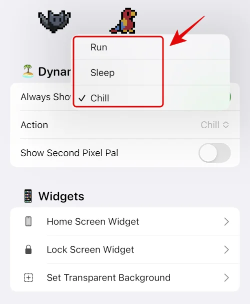 A Pixel Pals beszerzése iPhone 14 Pro és Pro Max készülékeken