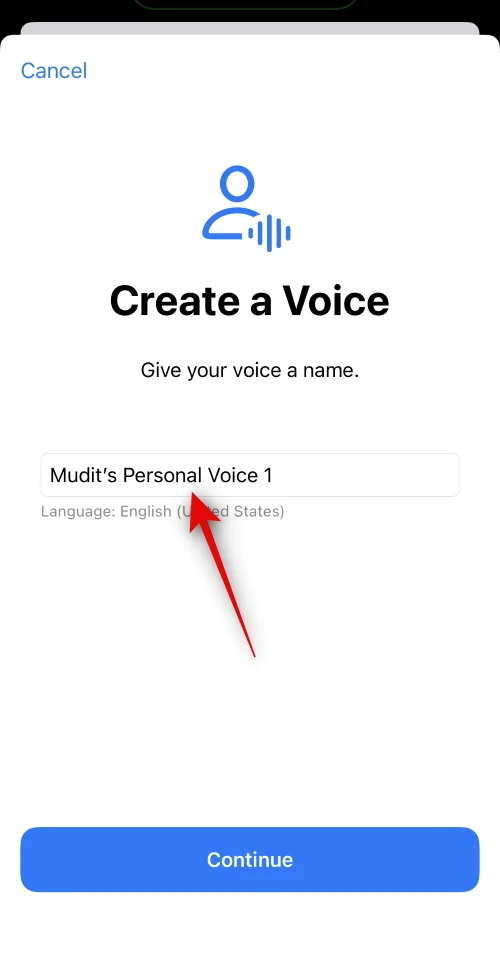 A személyes hang beállítása és használata az iPhone készüléken iOS 17 rendszerrel