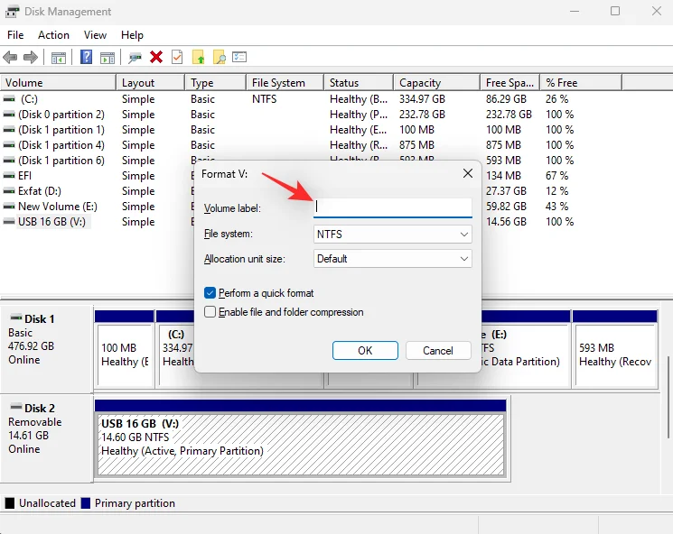 5 простих способів відформатувати USB у NTFS Windows 11