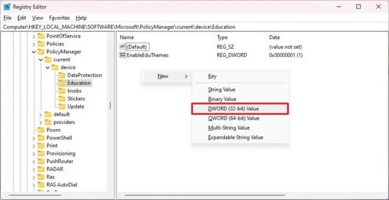 Як увімкнути приховані теми на Windows 11
