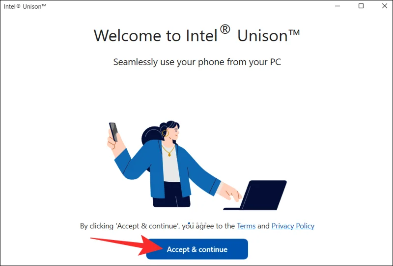 Как да използвате приложението Intel Unison в Windows 11, за да свържете и синхронизирате вашия iPhone
