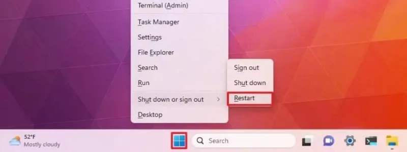 Перезавантажте комп’ютер з Windows 11 (шість способів)