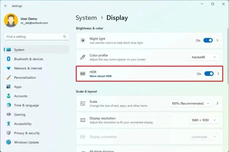 Як встановити шпалери HDR (JXR) у Windows 11