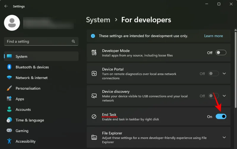 Параметр «Завершити завдання» на панелі завдань у Windows 11: усе, що вам потрібно знати