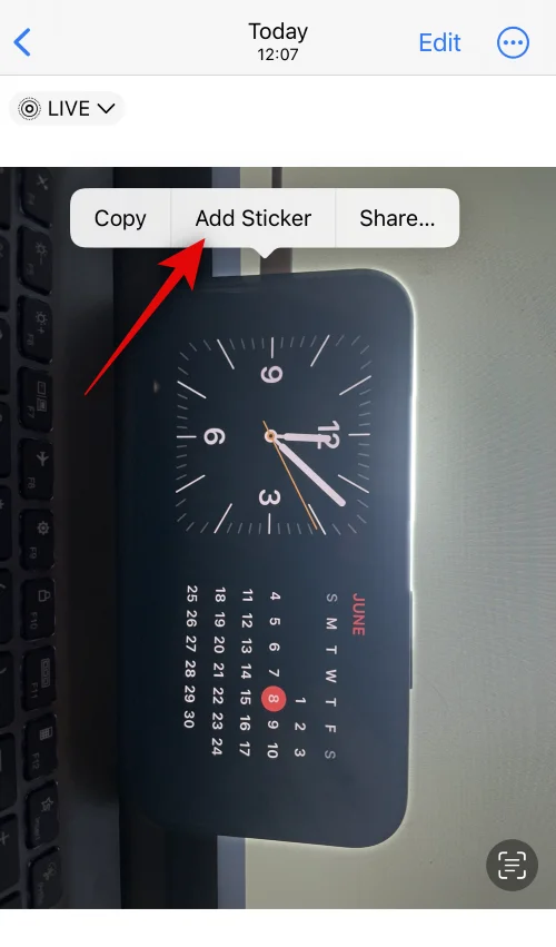 Élő matricák létrehozása fényképeiből iOS 17 és újabb rendszeren