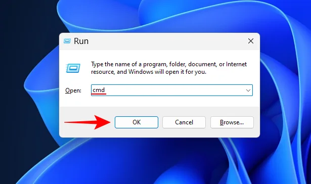 14 начина за отваряне на командния ред в Windows 11