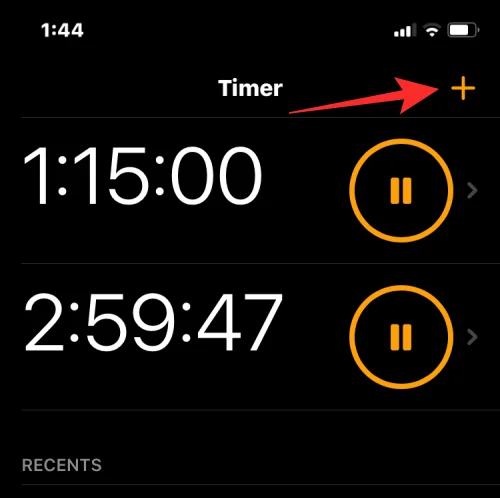 A Multi-Timer használata iPhone-on iOS 17 rendszerrel