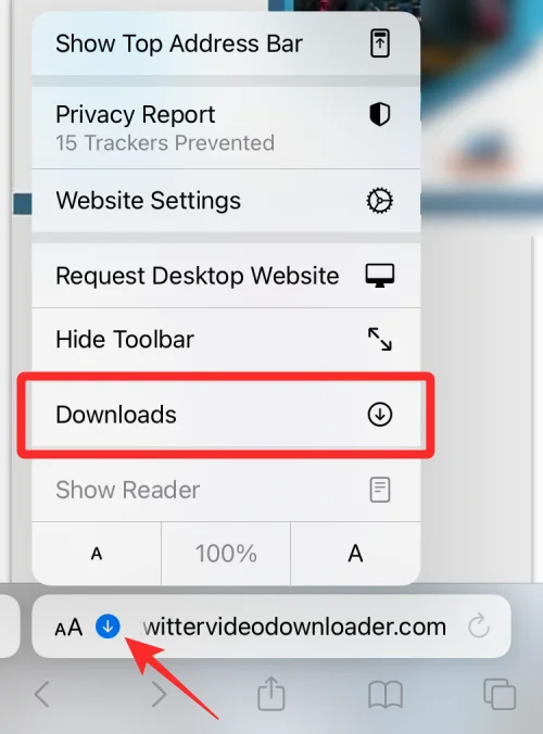 Videók mentése a Twitterről iPhone-on