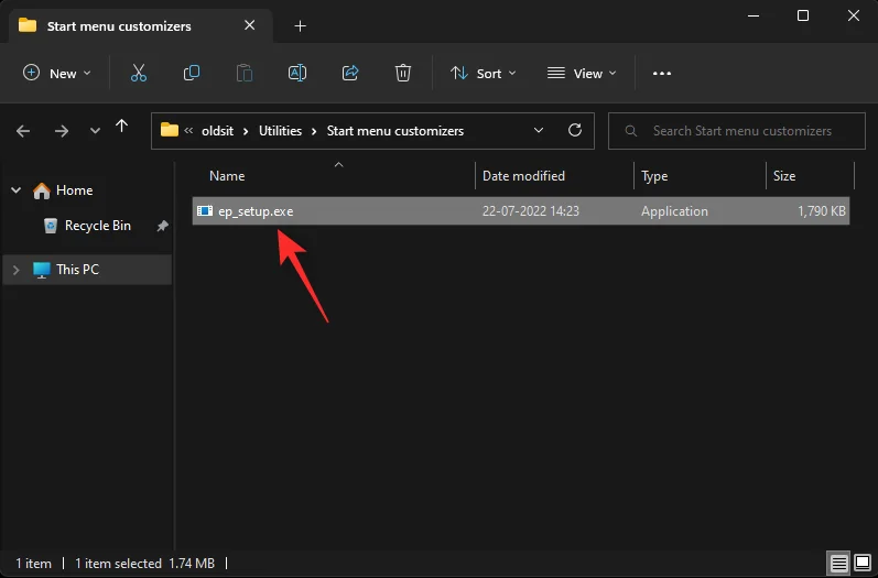 Az ajánlott eltávolítása a Windows 11 Start menüjéből