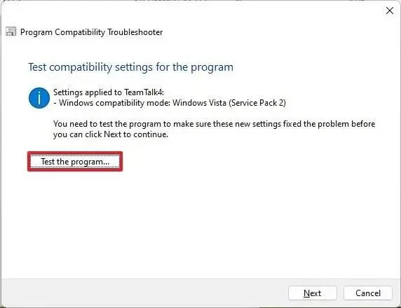 Як запустити стару програму в режимі сумісності на Windows 11