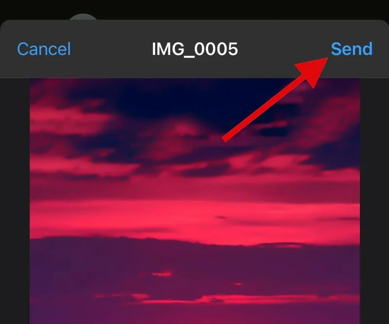 Sådan sender du billeder som dokument i Whatsapp på iPhone eller Android