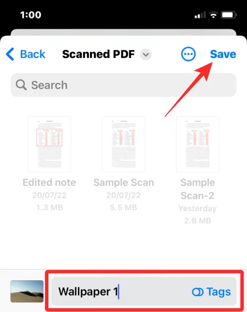 Як об’єднати кілька зображень у файл PDF на iPhone