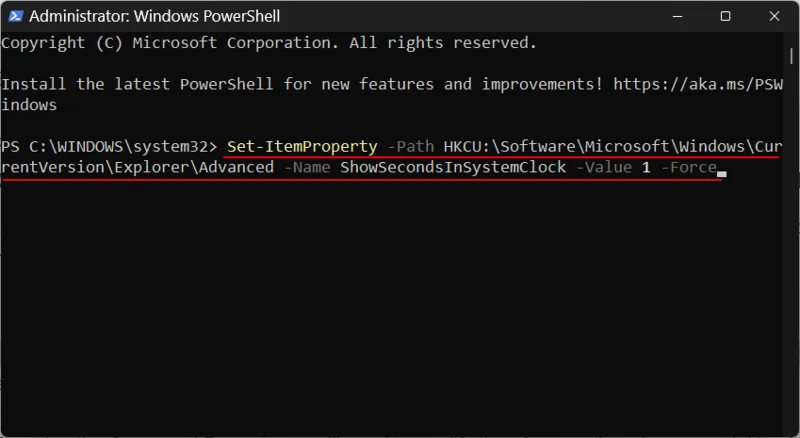 Як відобразити секунди на панелі завдань Windows 11 за допомогою налаштувань (та ще 4 способи)