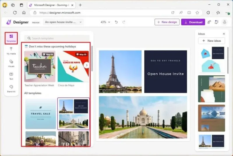 Як використовувати Microsoft Designer для створення графіки