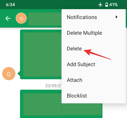 Szöveges üzenetek törlése Androidon [2023]