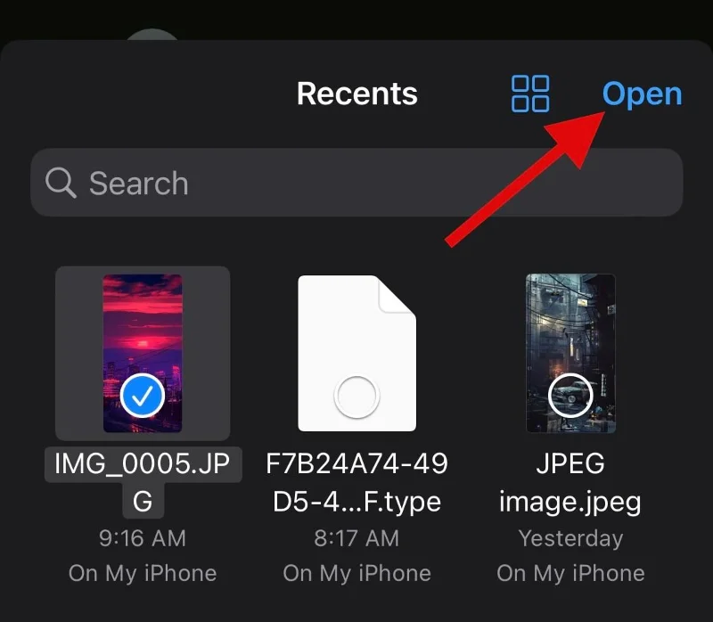 Sådan sender du billeder som dokument i Whatsapp på iPhone eller Android