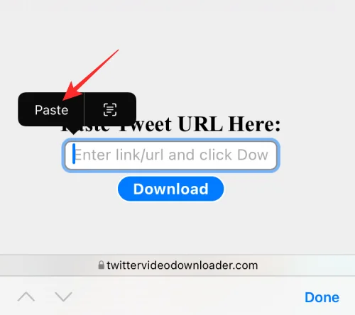 Videók mentése a Twitterről iPhone-on
