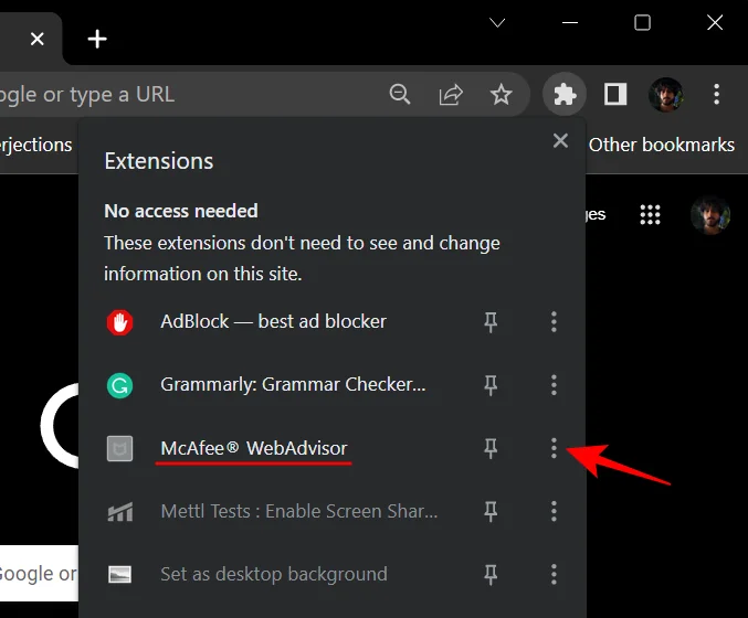 Jak zastavit vyskakovací okna McAfee v systému Windows 11