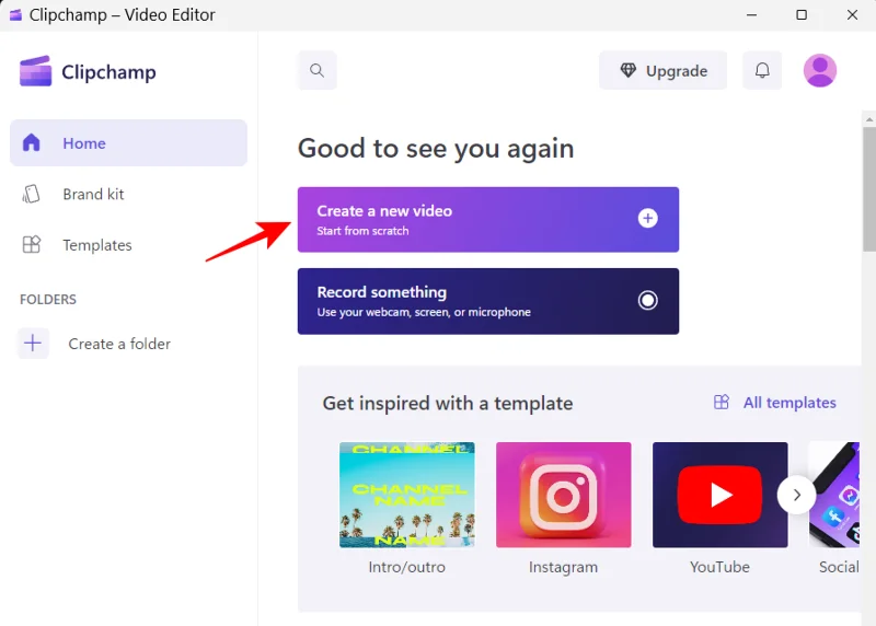 Jak udělat zelenou obrazovku na Clipchamp