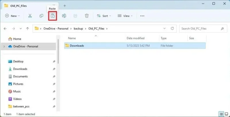 Як перенести файли на новий комп'ютер у Windows 11