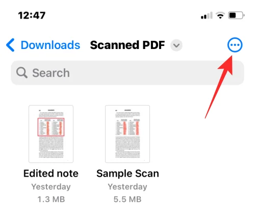 Hur man slår ihop PDF-filer på en iPhone med hjälp av appen Filer eller en genväg