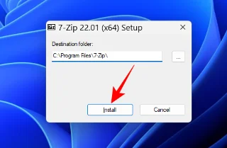 Slik bruker du 7-Zip på Windows 11
