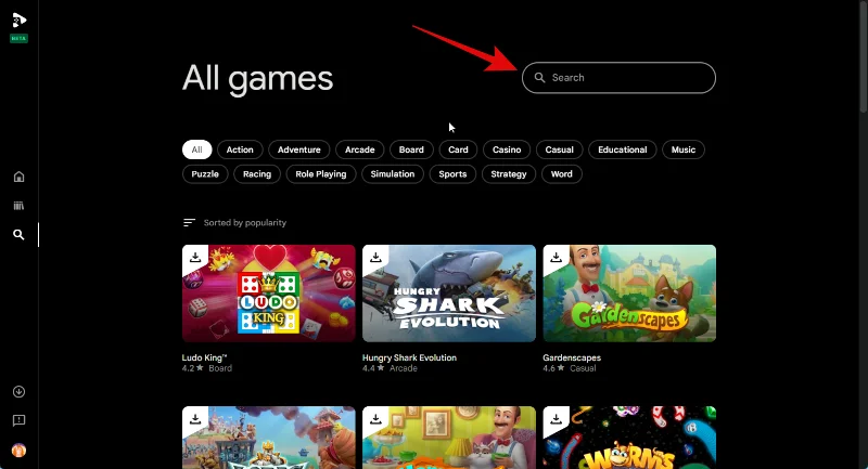 Як встановити бета-версію ігор Google Play на ПК з Windows, щоб грати в ігри Android