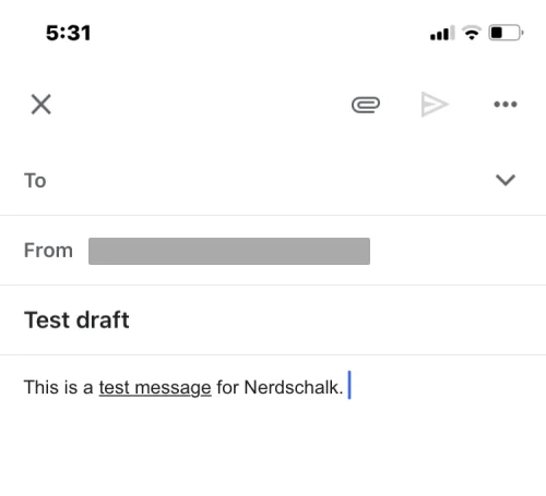 Hur man understryker text på iPhone
