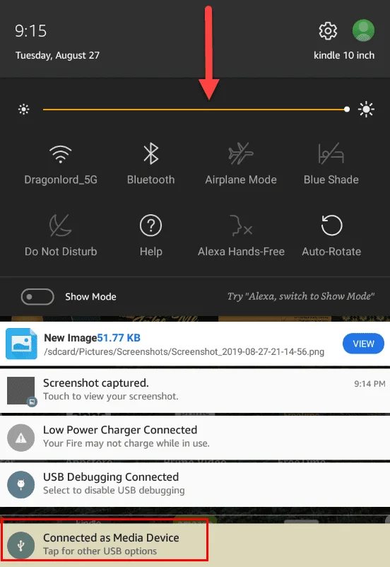 Amazon Fire: Увімкнення налагодження через USB