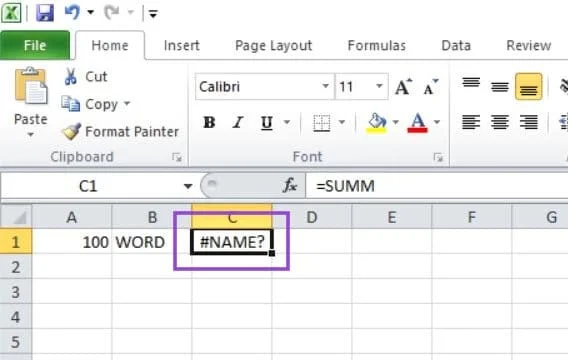Parastas Microsoft Excel formulēšanas kļūdas un to labošana