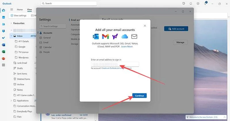 Кроки, як синхронізувати Microsoft Outlook з Gmail