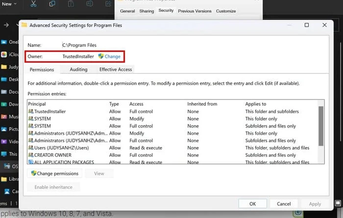 Увімкнення або вимкнення захисту файлів Windows