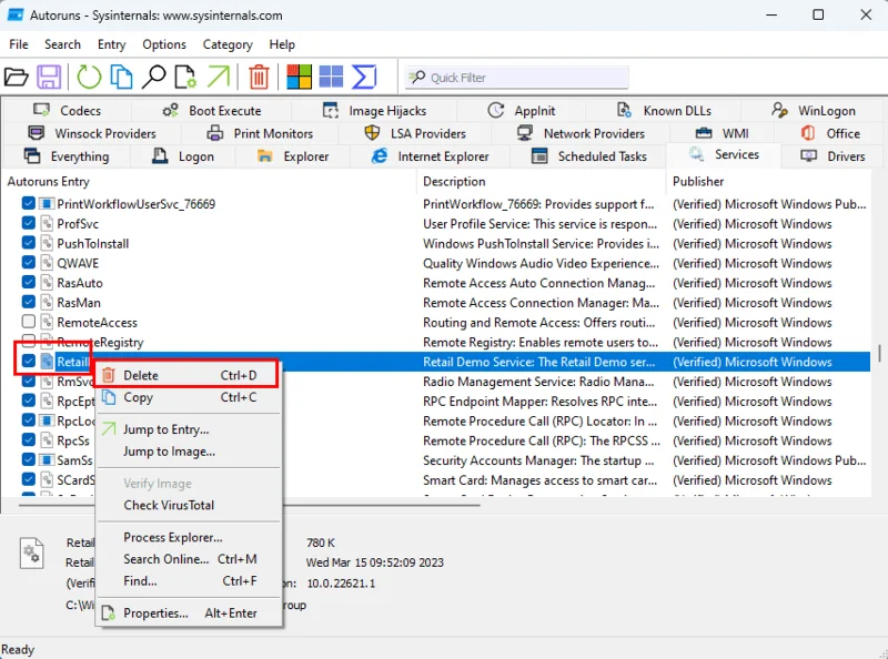 Slik fjerner du Windows-tjenester i Windows 11