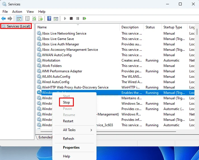 Slik stopper du Windows 11 oppdateringer som pågår