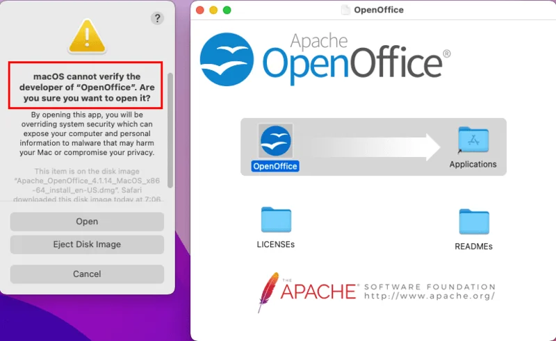MacOS: Atspējot “{appname} nevar atvērt, jo tas ir no neidentificēta izstrādātāja”