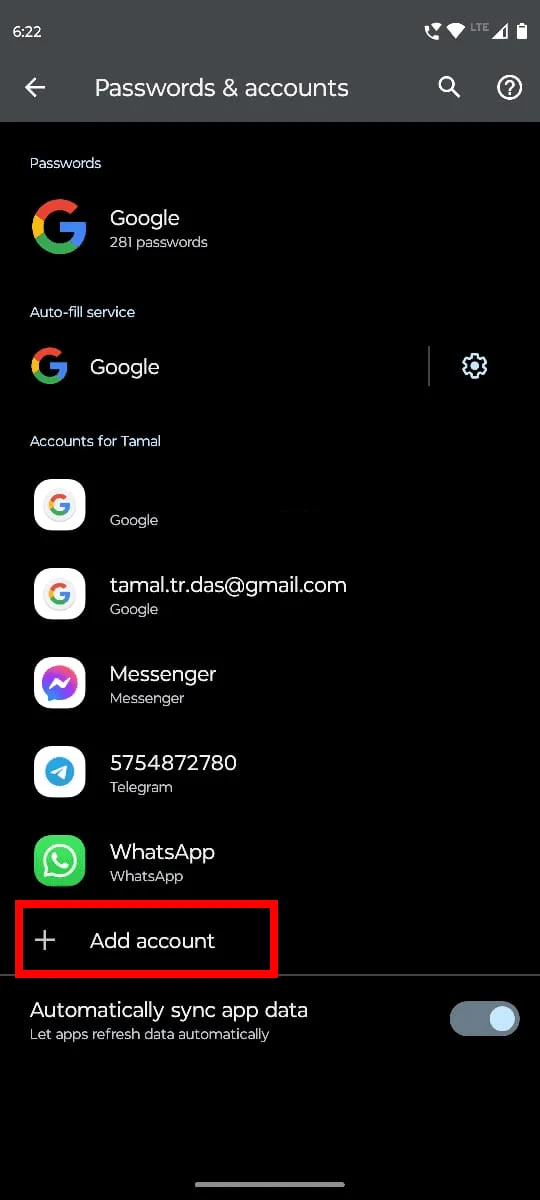 Фикс - Google за Android показва, че е офлайн