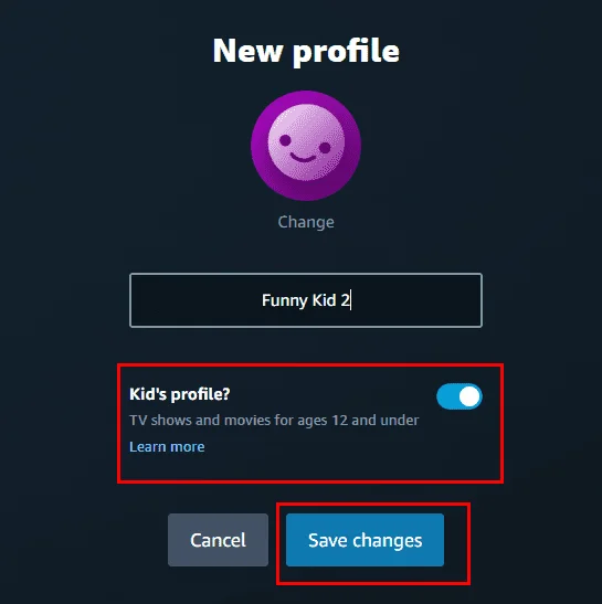 Nastavení profilů Amazon Prime Video pro děti