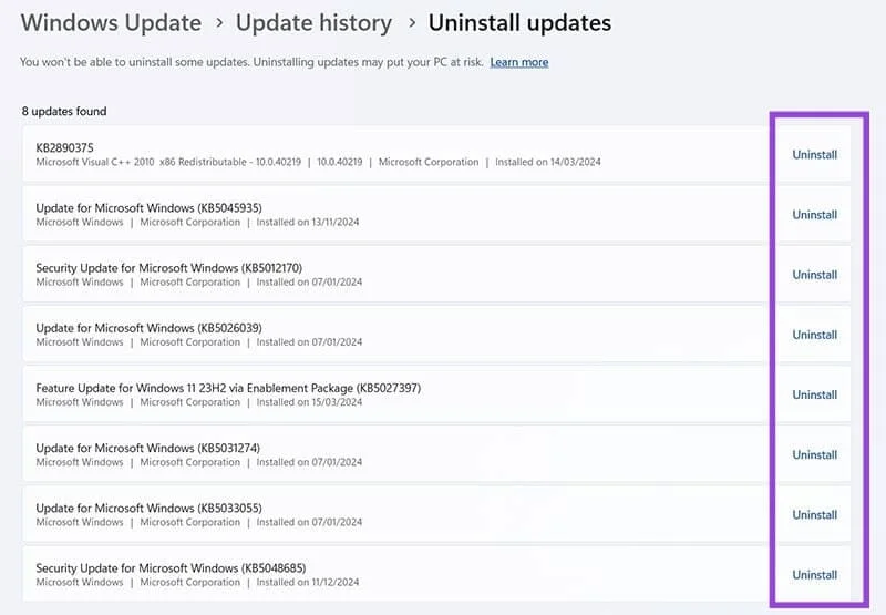 4 виправлення для пошкодженого оновлення Windows