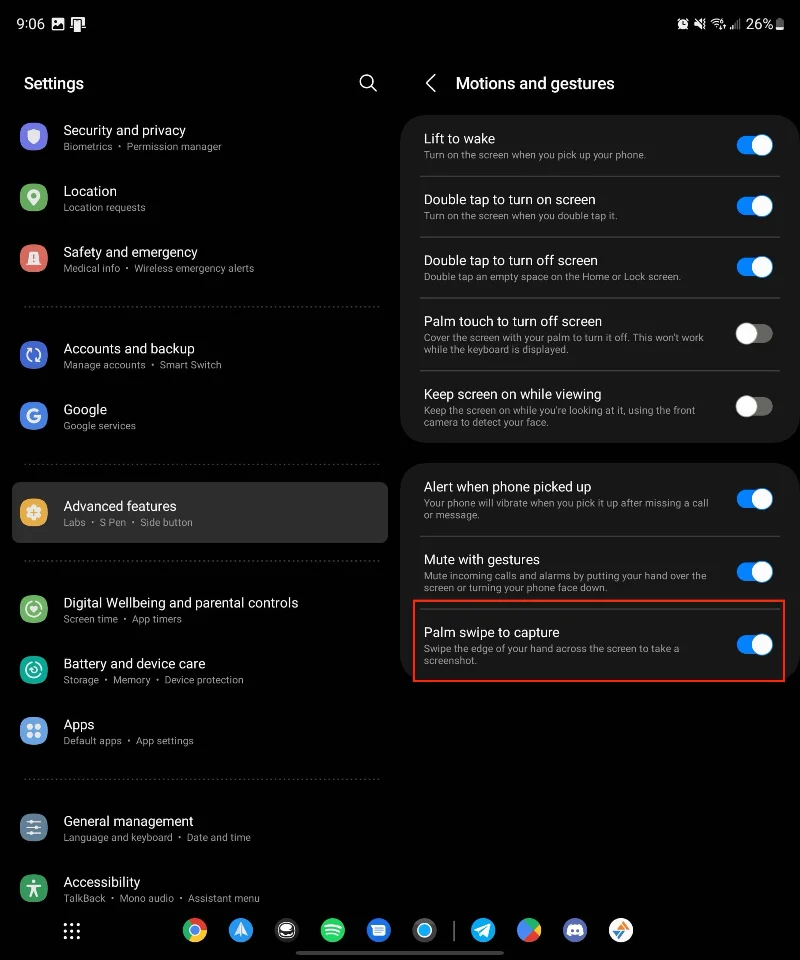 Как да направите екранна снимка на Galaxy Z Fold 5