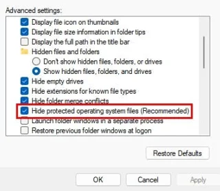 Jak zobrazit skryté soubory ve Windows 11