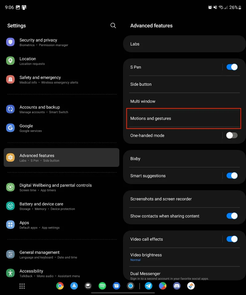 Как да направите екранна снимка на Galaxy Z Fold 5