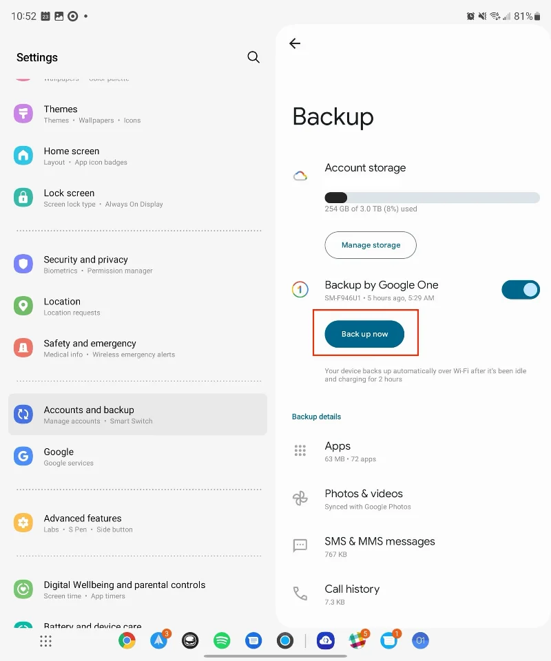 Как да извършите меко и твърдо рестартиране на Samsung Galaxy Z Fold 5
