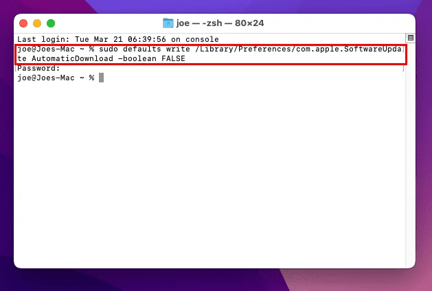 Deaktyvuoti „Apple Software Update“ ekraną „Windows 11“ ir „macOS“