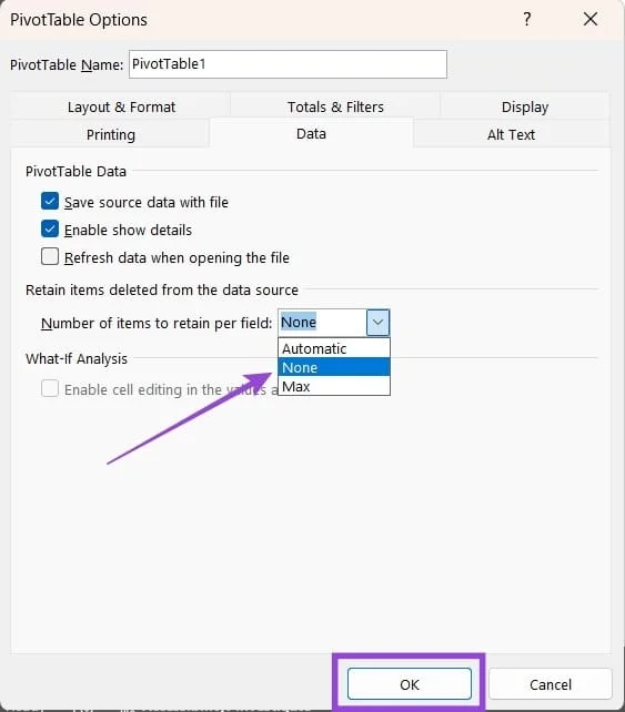 Mano Pivot Table neveikia – penkios galimos taisymo priemonės