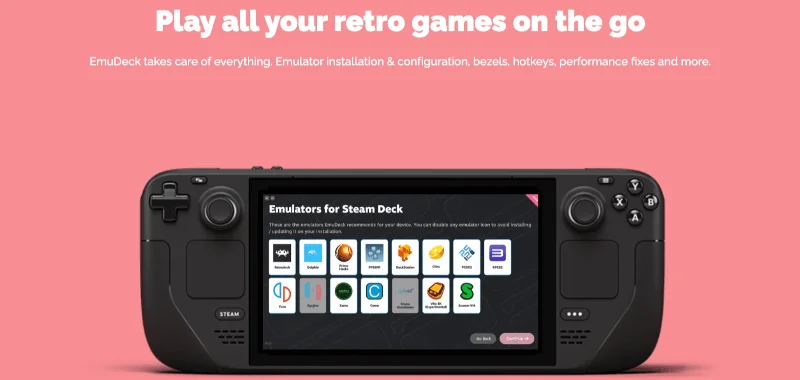 EmuDeck: Steam Deck emuliacijos gidas