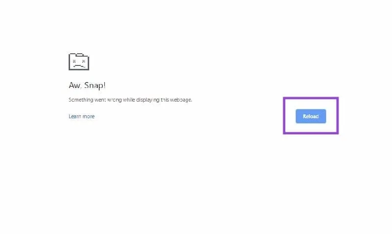 6 Pataisų “Aw, Snap!” Klaidos „Google Chrome“ Naršyklėje