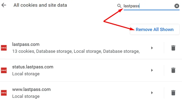 LastPass: Įvyko klaida bendraujant su serveriu